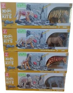 Obrázek z Vykopávka a stavebnice safari 11,5cm 4dr 